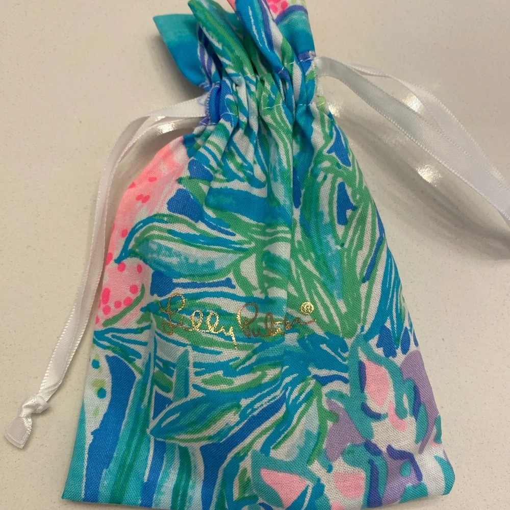 Lilly Pulitzer-PURRFECTION HOOP EARRINGS - Picture 4 of 7